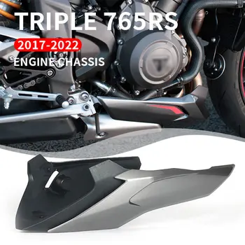 Motor de motocicleta de Baixa Spoiler Corpo Bellypan Carenagem Protetor Protetor de Chassi de Escudo Para a Street Triple 765 RS 765RS 2017-2022