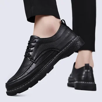 Dr. Botas dos Homens de Baixo-Superior 2023 Novo Outono de Calçados masculinos Homens Britânica de Calçados Casuais para Homens do Ferramental Estilo de Sapatos de Couro