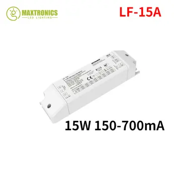 10-45VDC 15W 150-700mA 0/1-10V Dimmable LED Driver LF-15A AC110V-220V de Corrente Constante LED de Alimentação Para Emissor de luz Spotlight