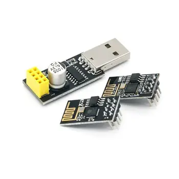 ESP01 Programador Adaptador + ESP-01 Módulo de WIFI UART ESP-01 USB para ESP8266