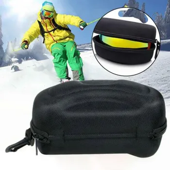 Neve de Ski e Snowboard, Óculos Caso de EVA Com fecho de Difícil execução Caixa de Óculos Protetor Para Esqui Óculos de Leitura Snowboard Óculos de sol