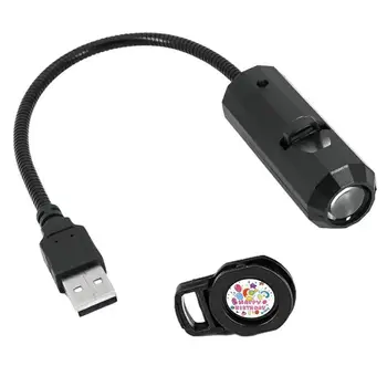 Mini USB Estrela de Luz do Projetor a Luz da Noite Plug USB Multifuncional Portátil Projeção da Luz da Estrela Ficha USB Para o Aniversário