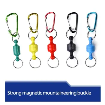 Funcional Hanging Fivela de Liberação Rápida, de Alta resistência Compacto Magnético Fivela de Montanhismo Acessório