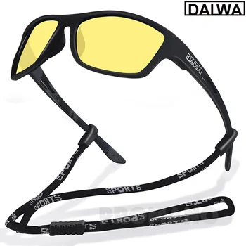 Dalwa Noite de Condução Óculos de sol Polarizados Pesca Unisex Tons Masculino Caminhadas Clássico Óculos UV400 Óculos