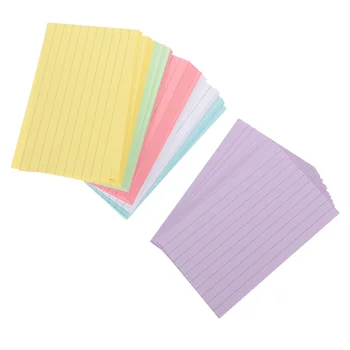 300 Folhas Decidiu Memorando Observação Estudo de Cartões Coloridos Pequenos Cartões de memória Flash Para Fazer a Lista para Casa, Escritório, Escola