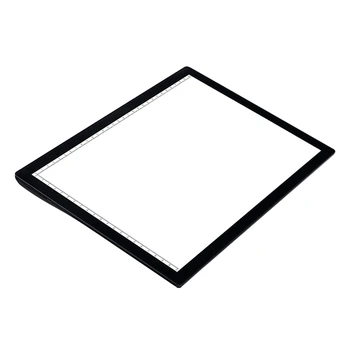 A4 Desenho Conselho de Pad Bateria de Lítio Luminoso do DIODO emissor de Cópia Tablet de Desenho Copiar E Escrever Plataforma de Proteção para os Olhos mais Fácil