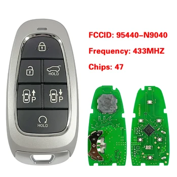 CN020229 Aftermarket 6 Botão de Chave Inteligente Para Hyundai Tucson 2022 Sem Ir Remoto 47 Chip 433MHz FCCID 95440-N9040