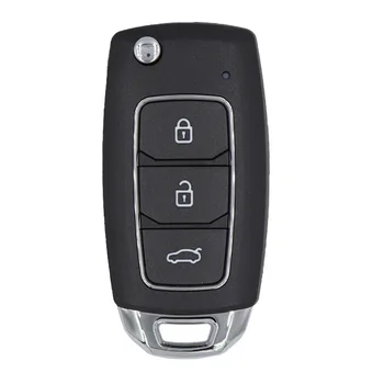 Para Xhorse XKHY05EN Universal Fio Remoto Fob Chave 3 Botões para Hyundai Estilo para VVDI Ferramenta-Chave