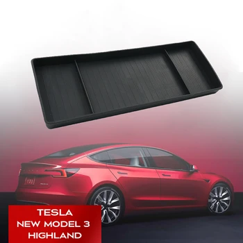 Tesla Novo Modelo de 3 Highland 2024 Tela Traseira da caixa de Armazenamento de Dashboard suporte de Caixa de Tecido Bandeja ECT Painel
