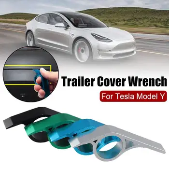 Trailer Capa Chave Série Americana Adequado Para Tesla Modelos de Reboque Gancho Modificação Acessório Artefato H0W4