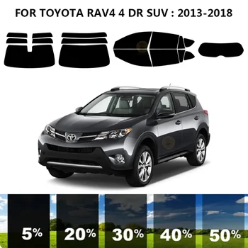 Pré-cortados nanoceramics carro UV Janela Matiz Kit de películas Automotivas Para TOYOTA RAV4 4 DR SUV 2013-2018