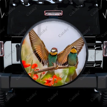 Animal Europeia abelharuco Impressão de Reposição de Pneus de Cobertura Impermeável Roda de Pneu Protetor para Carro Caminhão, SUV, a Camper Trailer Rv
