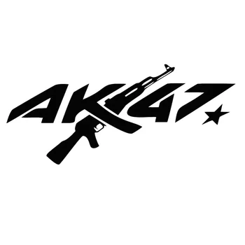 OFK Ak47 Carros Adesivos 3d de Vinil Carro quebra Para Auto Produtos de Decalques de Arte Acessórios Automovil Decoração de Estilo de Motocicleta