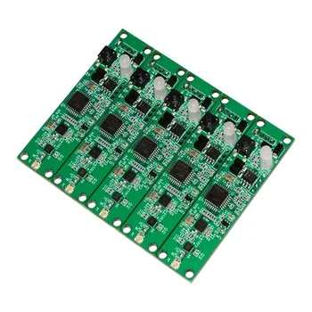 2.4 G ISM DMX 512 Controlador sem Fio do PCB do Módulo 2 em 1 Receptor-Transmissor De Luz da Fase do Built-in sem Fio DIY 485EE