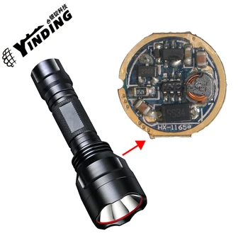 1 taschenlampe fahrer 4,2 V platine für XPE zubehör zubehör 7135 Licht verbindung spannung: 3,6 V MAX 2,3 EIN